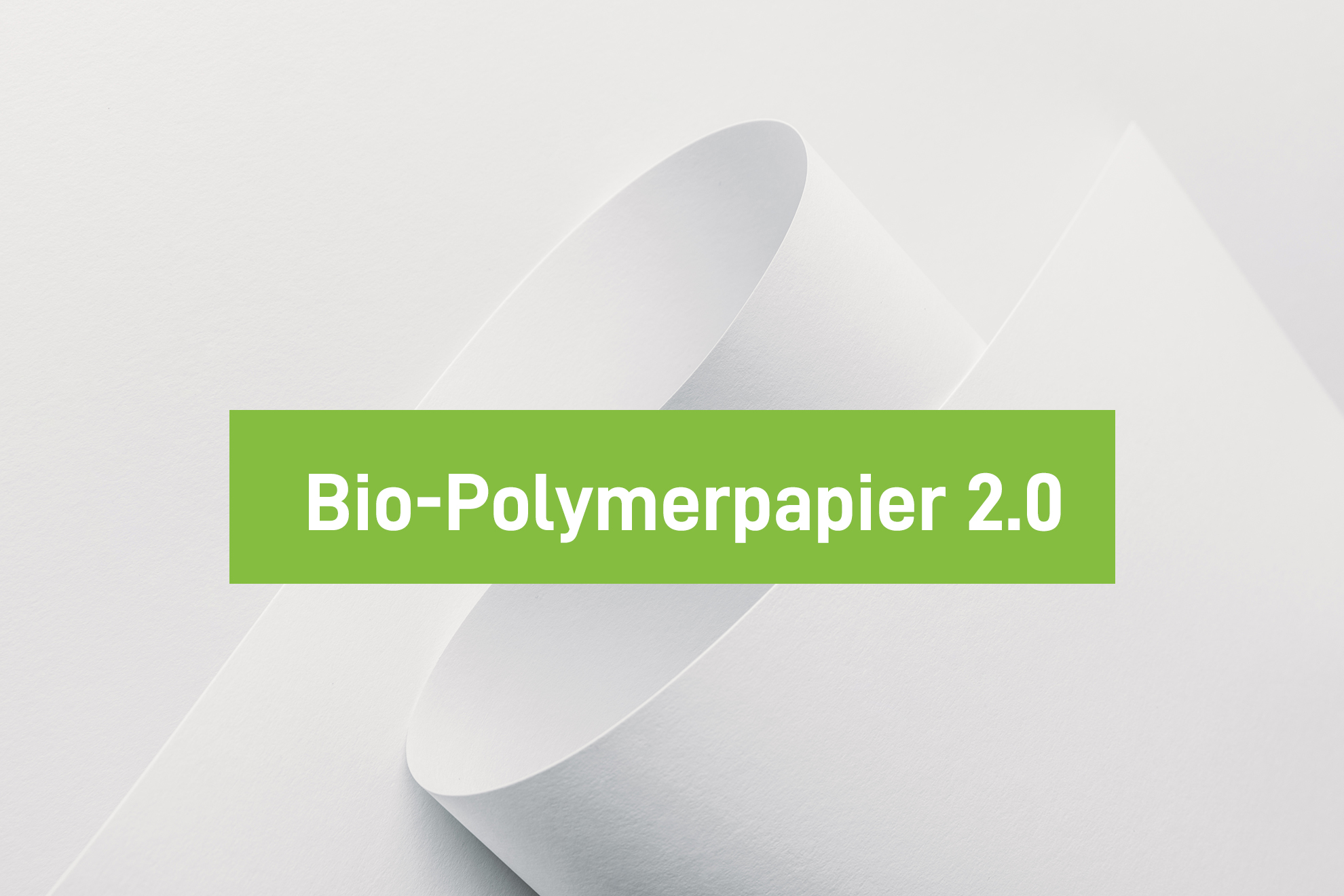 Biopolymer-Papier 2.0